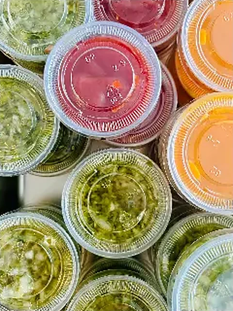 House-made salsas and sauces