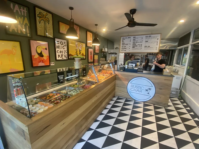 Inside the shop