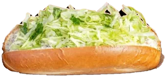 Pulled Chicken and Lettuce Roll